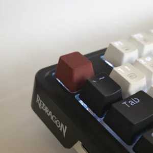 Keycap 3D – Zestaw 4 czerwonych klawiszy bez struktury3