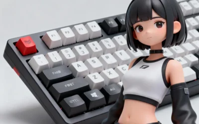 Klawisze do&nbsp;klawiatury mechanicznej anime – jak wybrać zestaw idealny do&nbsp;gamingu i&nbsp;kolekcjonowania