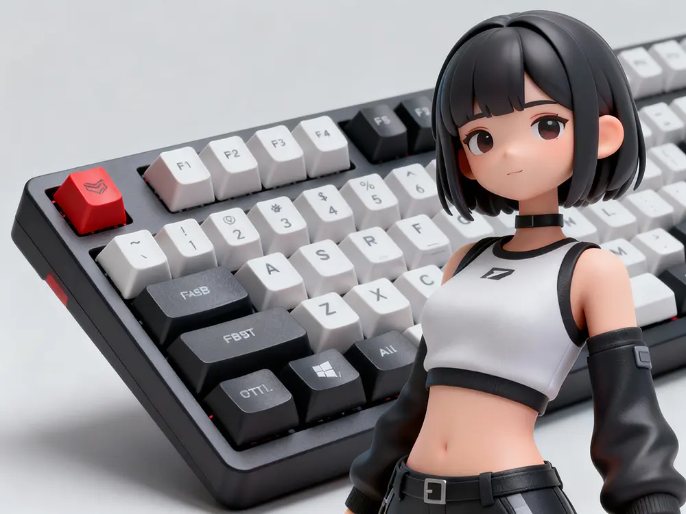klawisze do klawiatury mechanicznej anime