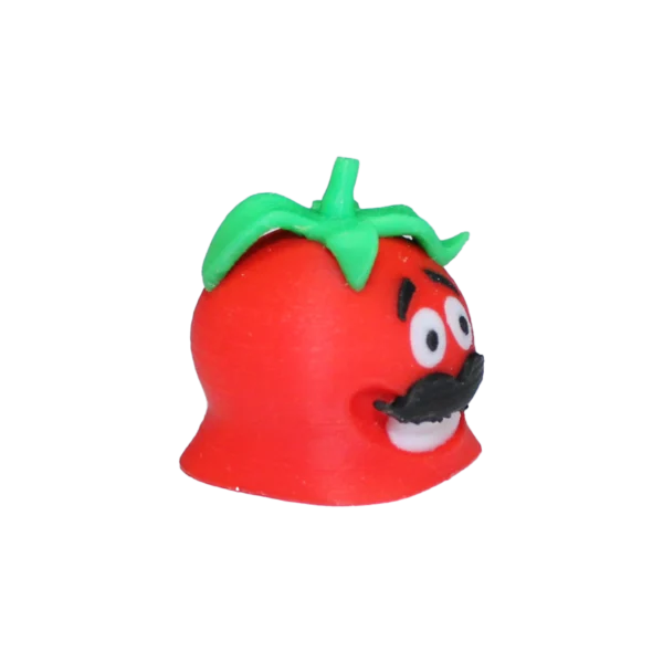 Keycap 3D Pomidor Cherry MX na białym tle