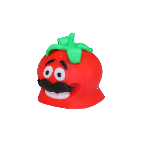 Keycap 3D Pomidor Cherry MX na białym tle