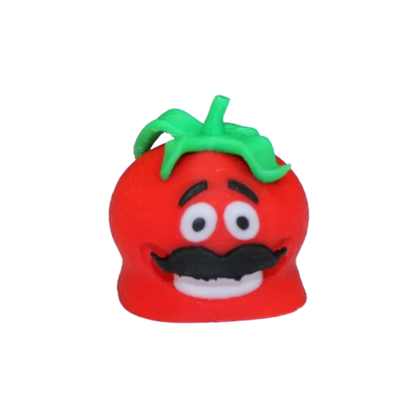 Keycap 3D Pomidor Cherry MX na białym tle