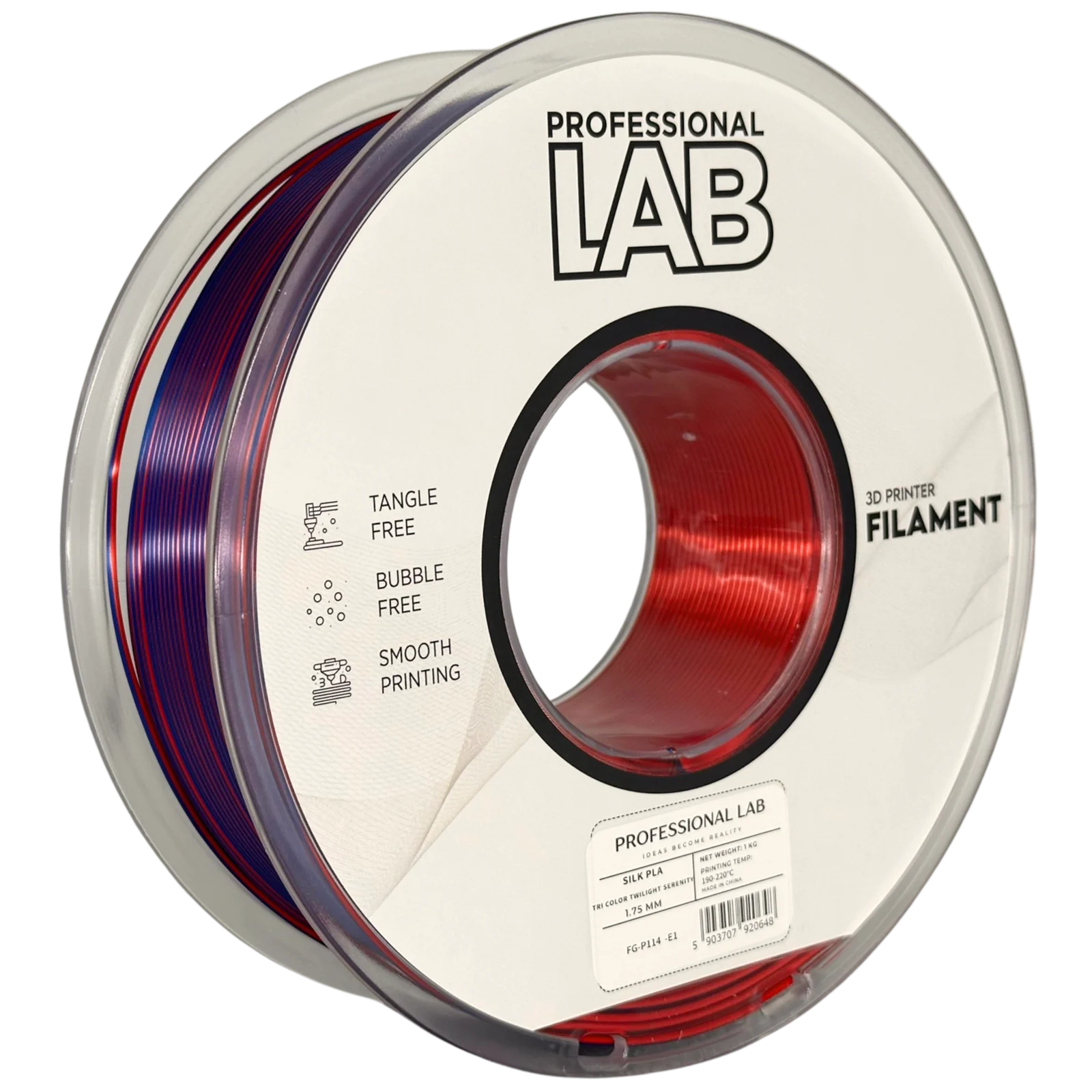 Filament Silk PLA Dual Color Twilight Serenity Smart Print 1 kg 1,75 mm