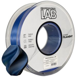 Filament Silk PLA Dual Color black blue Professional Lab 1 kg 1,75 mm