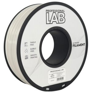 Filament ABS+ white Professional Lab 1 kg 1,75 mm