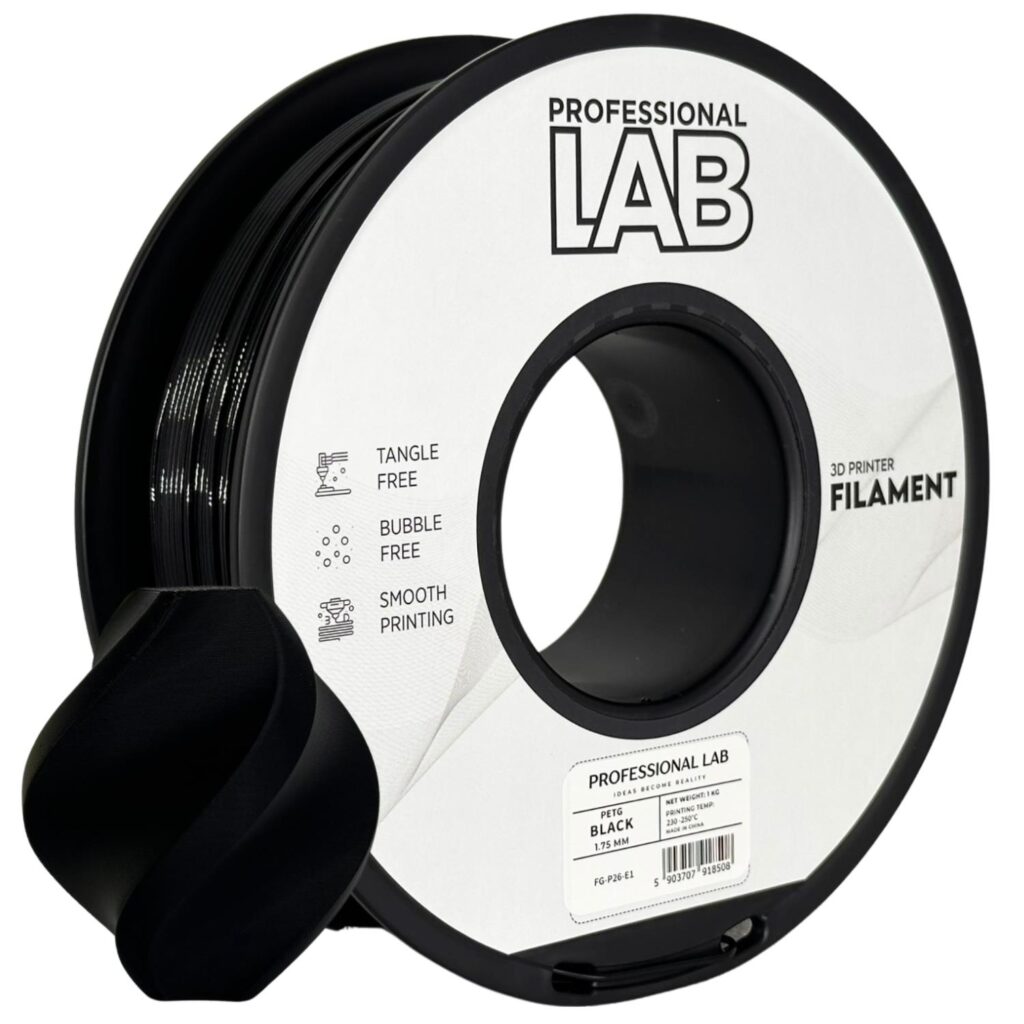 Zestaw filamentów PETG Professional Lab 4 × 1 kg 1,75 mm – warsztat
