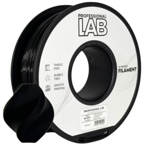 Filament PETG black Professional Lab 1 kg 1,75 mm
