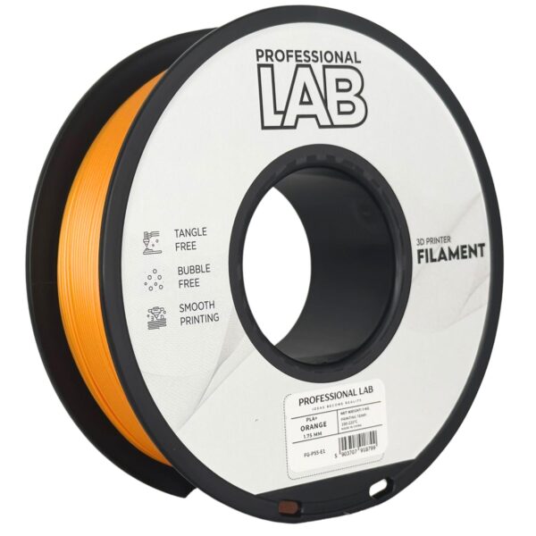 Filament PLA+ orange Professional Lab 1 kg 1,75 mm