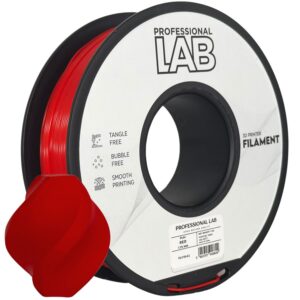Filament PLA+ red Professional Lab 1 kg 1,75 mm