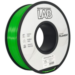 Filament ABS+ green Professional Lab 1 kg 1,75 mm
