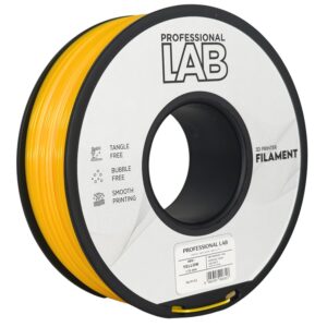 Filament ABS+ yellow Professional Lab 1 kg 1,75 mm