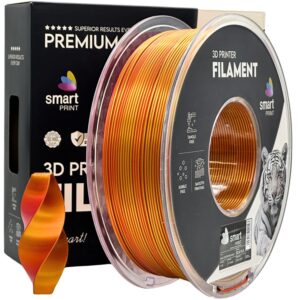 Filament Silk PLA Dual Color red gold Smart Print 1 kg 1,75 mm
