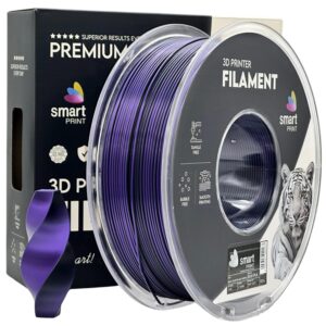 Filament Silk PLA Dual Color black purple Smart Print 1 kg 1,75 mm