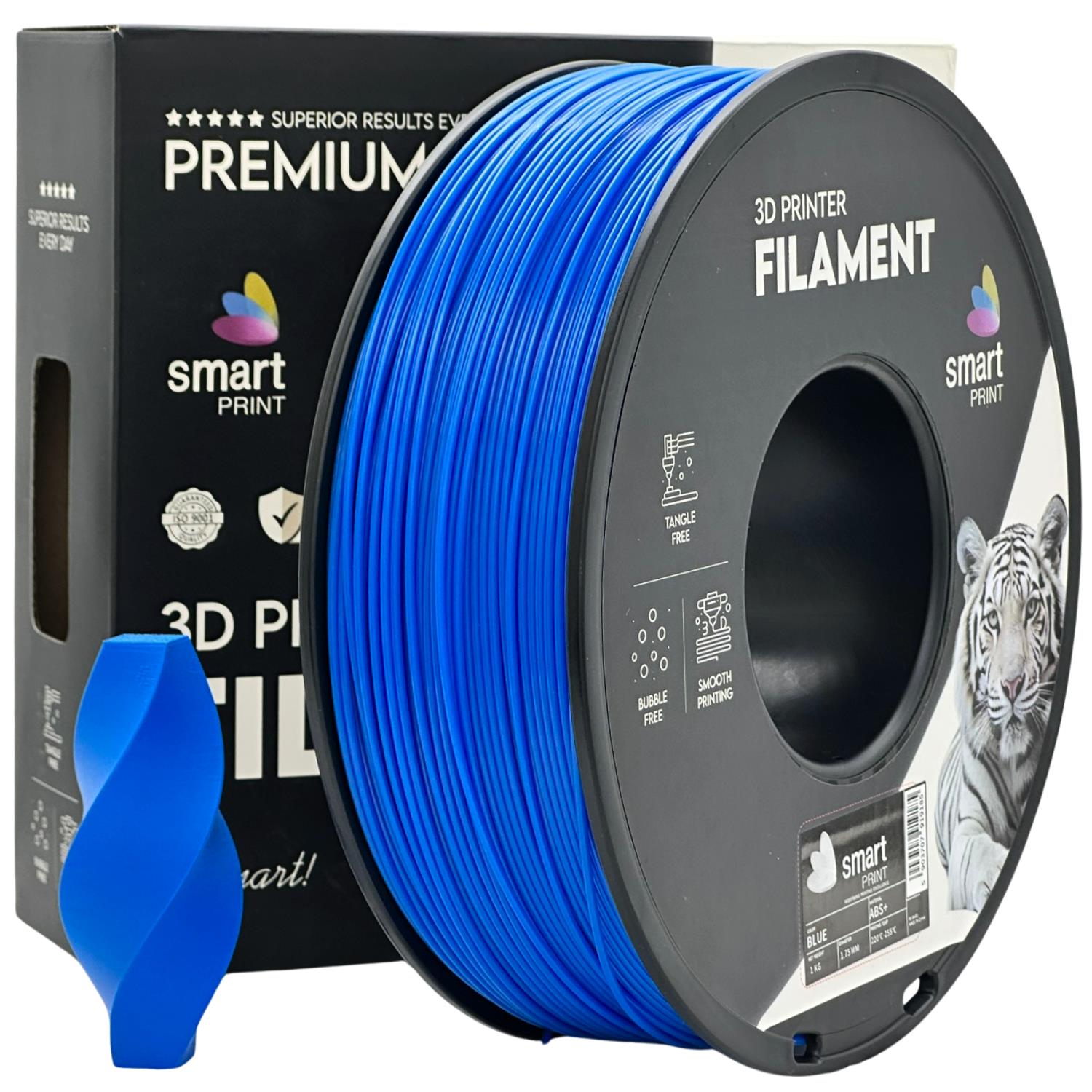 Filament ABS+ blue Smart Print 1 kg 1,75 mm