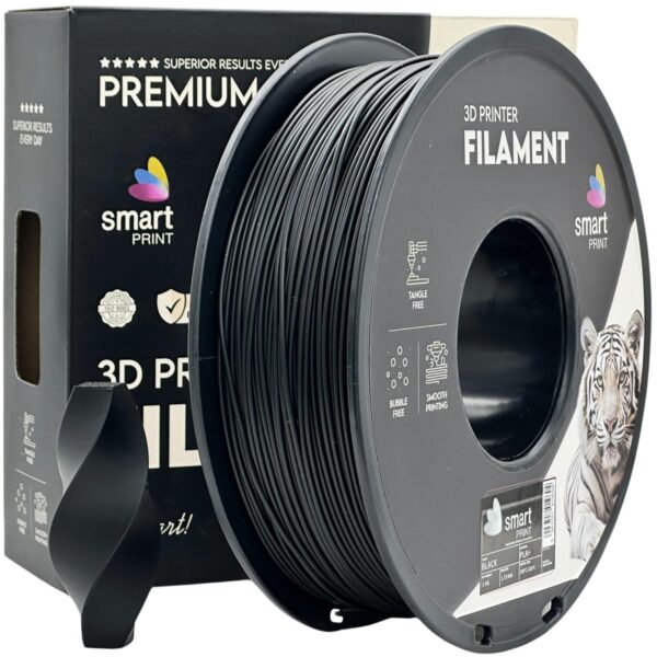 Zestaw filamentów PLA+ Smart Print 4 × 1 kg 1,75 mm – kolory podstawowe