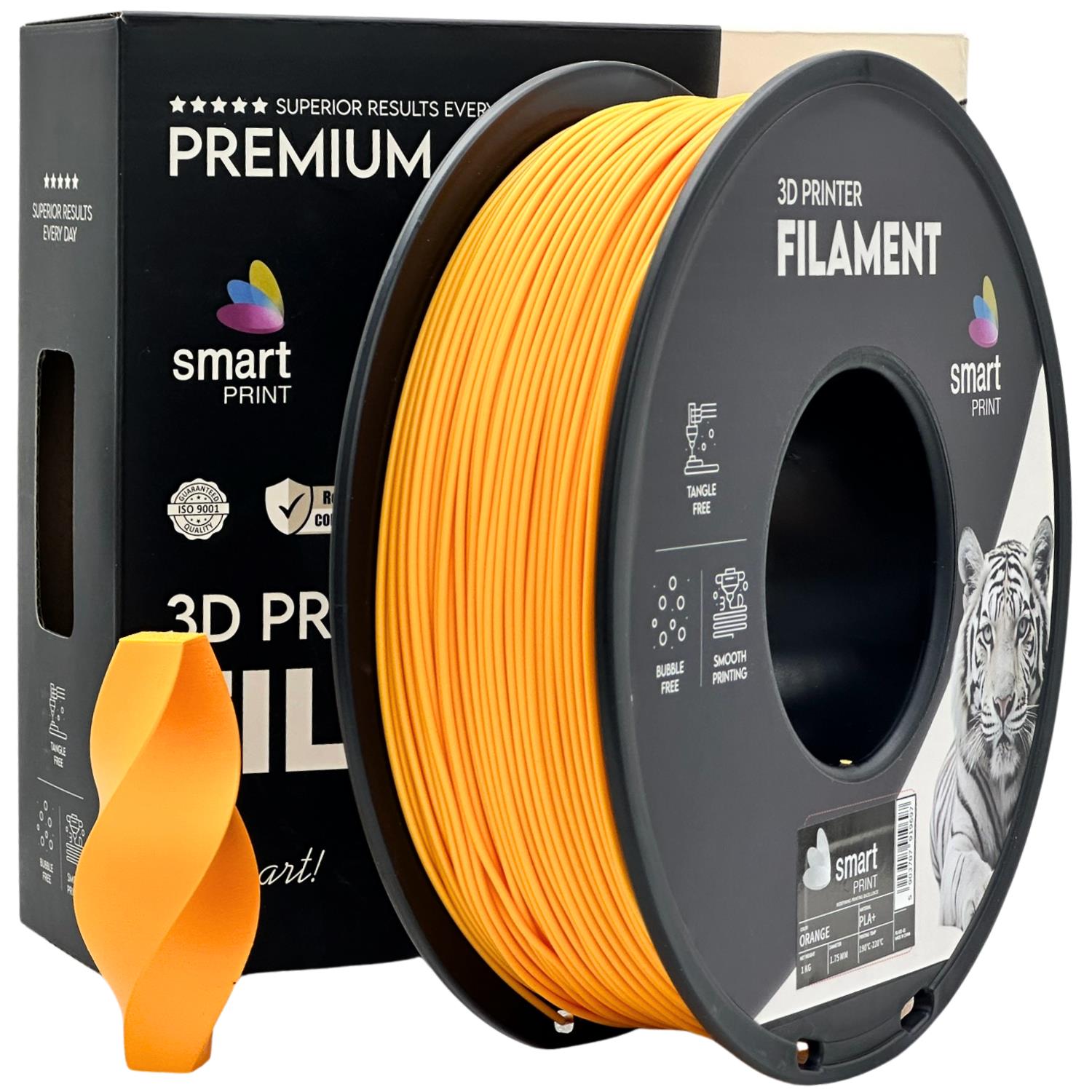 Filament PLA+ orange Smart Print 1 kg 1,75 mm