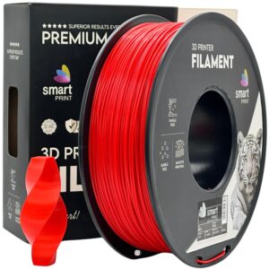 Filament PLA red Smart Print 1 kg 1,75 mm