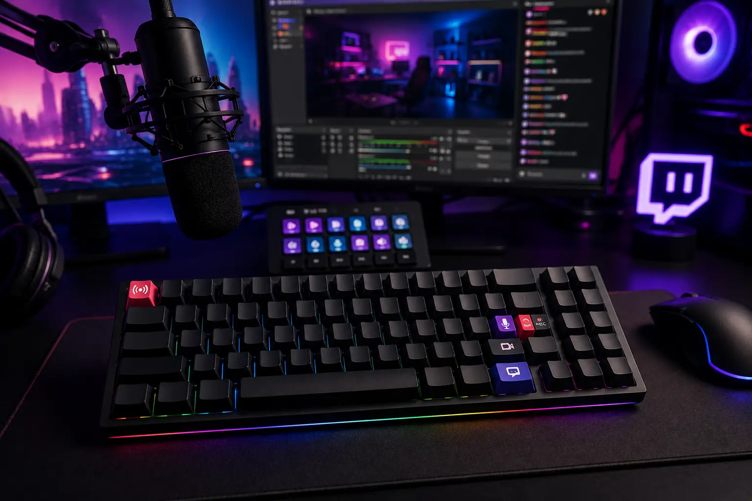 keycap dla streamera