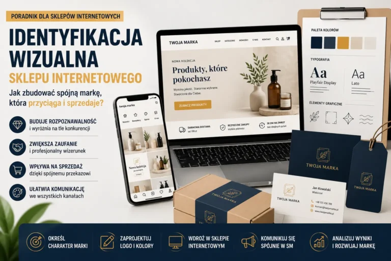 Identyfikacja wizualna sklepu internetowego – jak zbudować spójną markę?