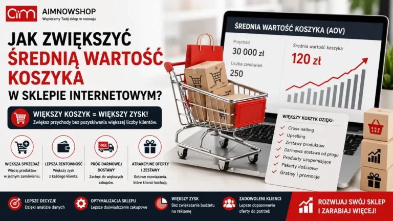 Jak zwiększyć średnią wartość koszyka w&nbsp;sklepie internetowym?