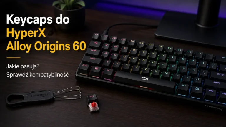 Klawiatura mechaniczna 60% ze zdjętym klawiszem Esc – poradnik o keycapsach do HyperX Alloy Origins 60