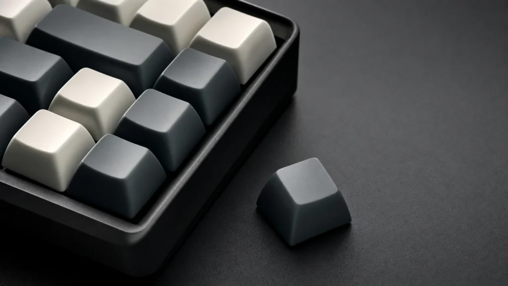 POM keycaps – właściwości materiału, gładkość i&nbsp;zastosowanie