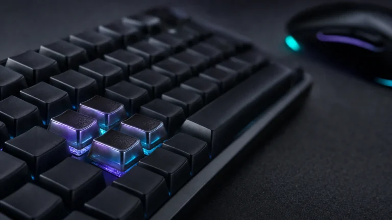 keycap 3D 1U – ilustracja redakcyjna