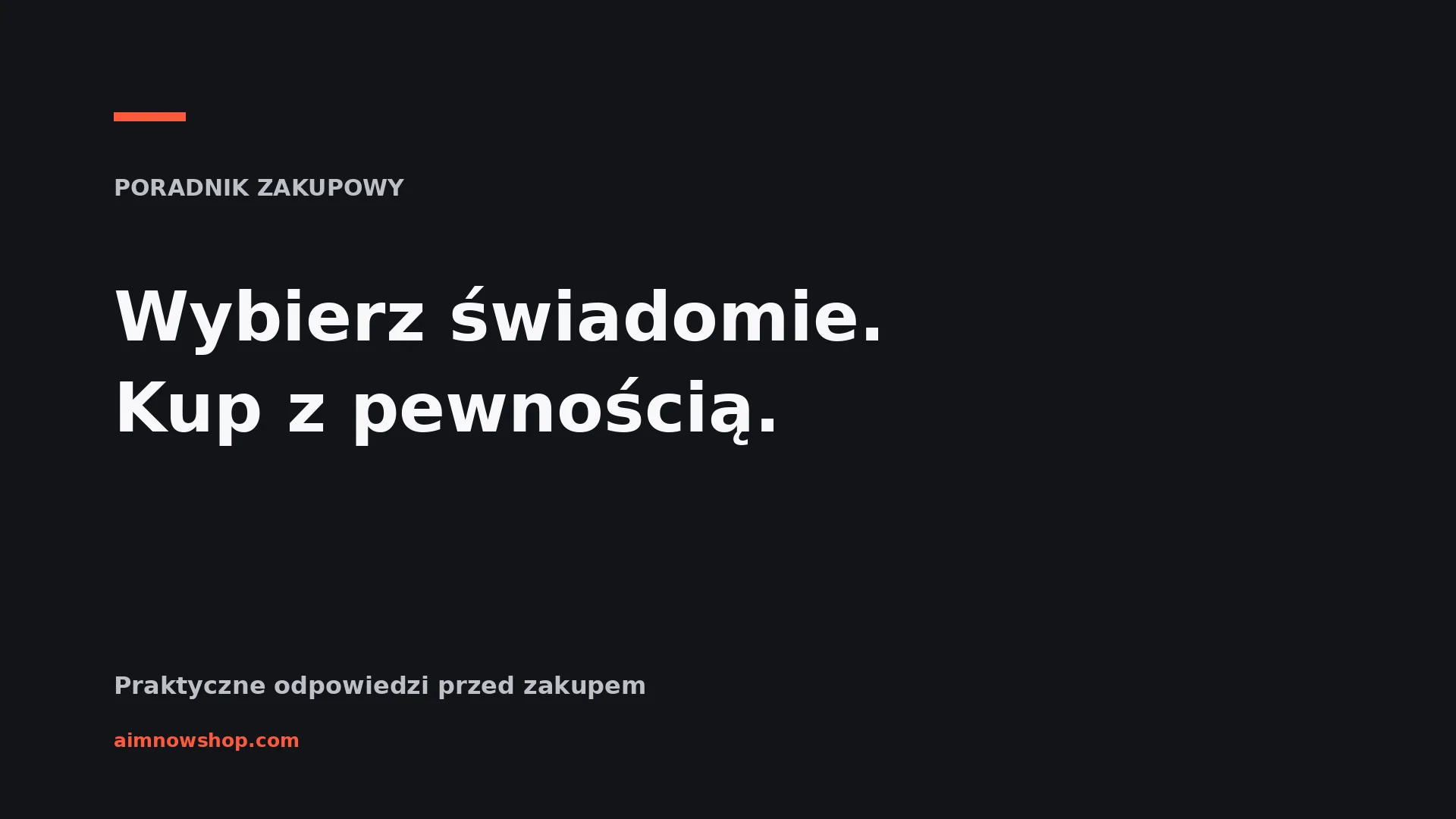 Typograficzna okładka poradnika: Jak ułatwić klientowi wybór w ofercie sklepu dzięki stronie blogowej WordPress?